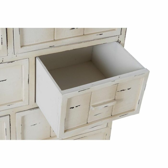 Cajonera DKD Home Decor Blanco Multicolor Madera Metal Madera MDF 30 x 40 cm 76 x 35 x 74 cm 2