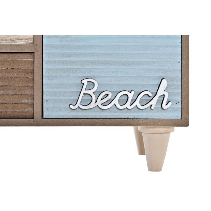 Caja-Joyero DKD Home Decor Madera Playa (34 x 13 x 16 cm) 1