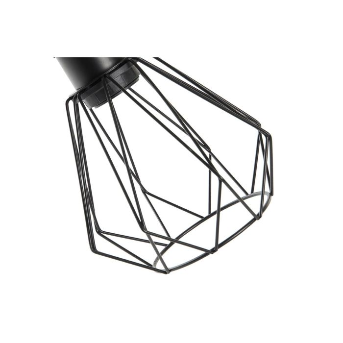 Lámpara de Pared DKD Home Decor Negro Metal 50 W 220 V Urbano 15 x 20 x 22 cm 3