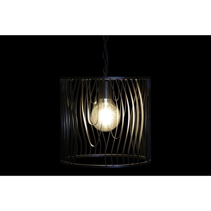 Lámpara de Techo DKD Home Decor Negro 220 V 50 W (30 x 30 x 28 cm) 1