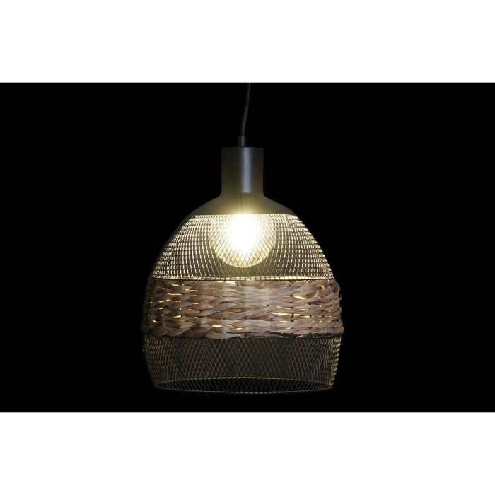 Lámpara de Techo DKD Home Decor Negro Marrón 220 V 50 W (28 x 28 x 35 cm) 1