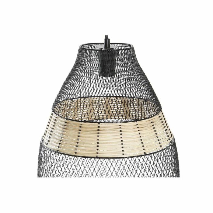 Lámpara de Techo DKD Home Decor Negro Metal Marrón 50 W 32 x 32 x 43 cm 4
