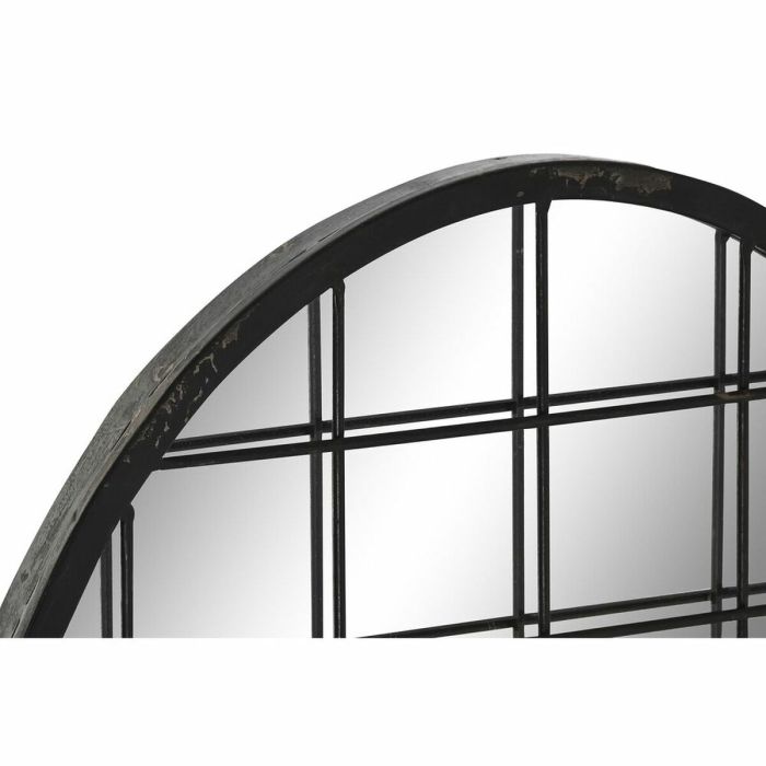 Espejo de pared DKD Home Decor Negro Metal (47,5 x 2,3 x 70 cm) 1