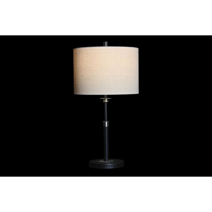 Lámpara de mesa DKD Home Decor 33 x 33 x 67 cm Negro Beige Metal 220 V 50 W 5