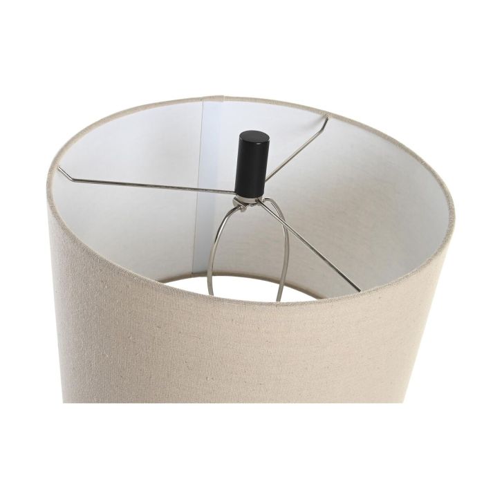 Lámpara de mesa DKD Home Decor 33 x 33 x 67 cm Negro Beige Metal 220 V 50 W 4