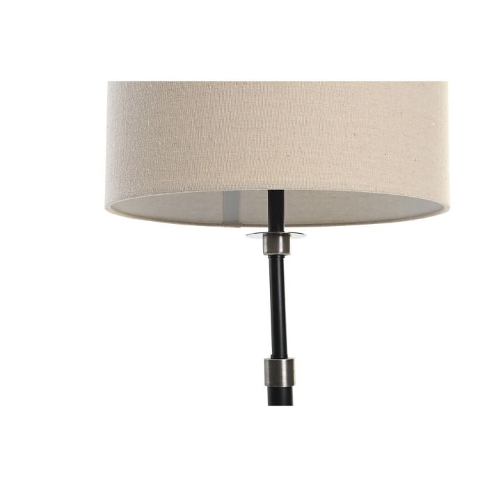 Lámpara de mesa DKD Home Decor 33 x 33 x 67 cm Negro Beige Metal 220 V 50 W 3