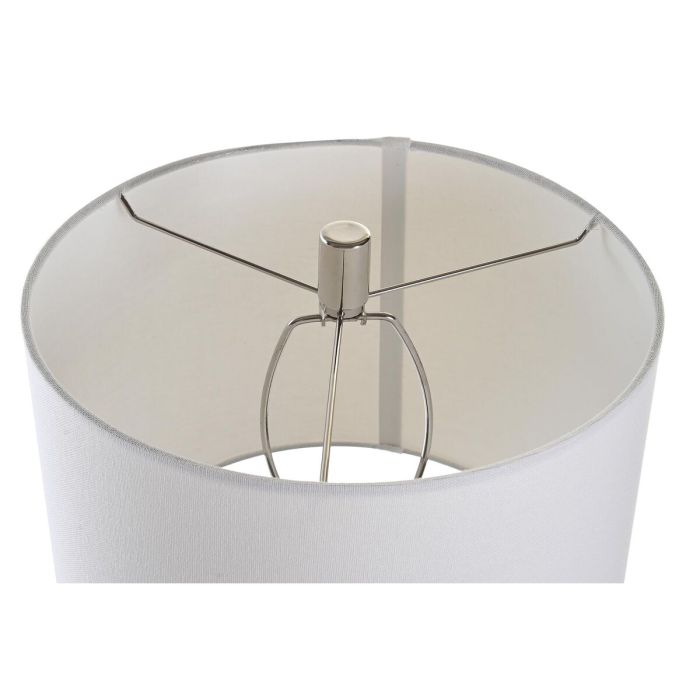 Lámpara de mesa DKD Home Decor Blanco Metal 50 W 220 V 33 x 33 x 66 cm 4