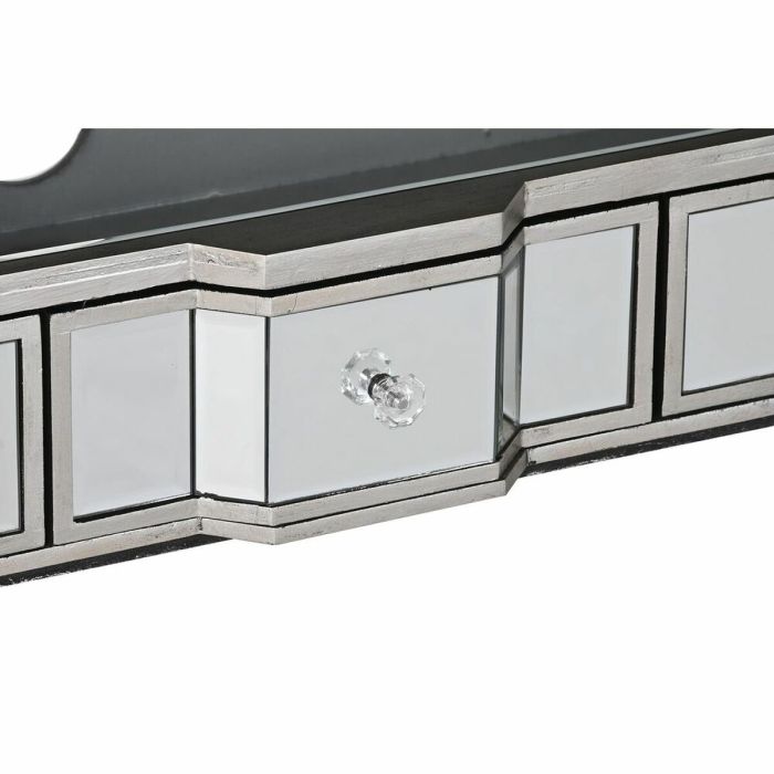 Mueble de TV DKD Home Decor Plateado Espejo MDF (112 x 50 x 45 cm) 4