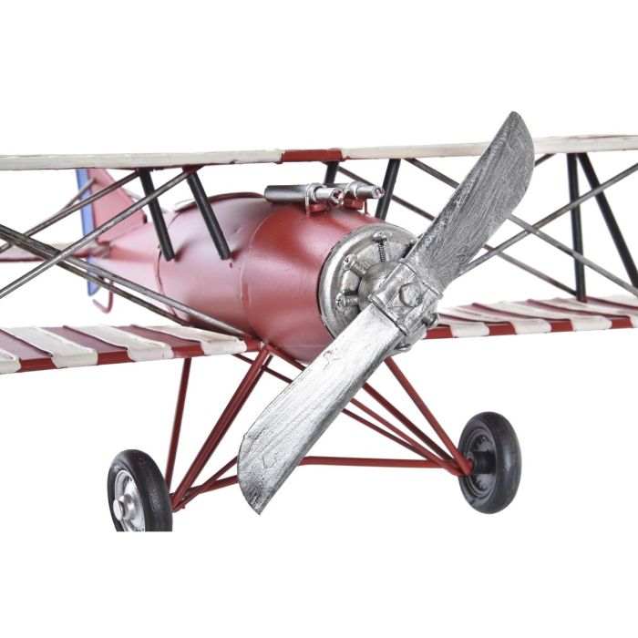 Figura Decorativa DKD Home Decor Avión (45 x 38 x 16 cm) (2 Unidades) 2