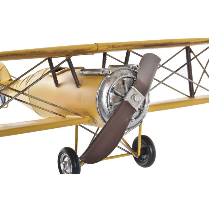 Figura Decorativa DKD Home Decor Avión (50 x 42 x 16 cm) (2 Unidades) 2