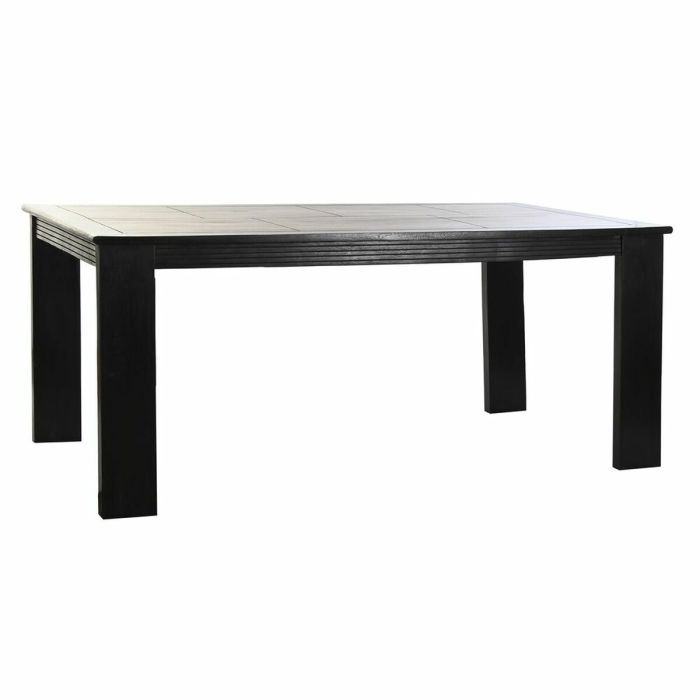 Mesa de Comedor DKD Home Decor Marrón oscuro Acacia (180 x 90 x 76 cm)