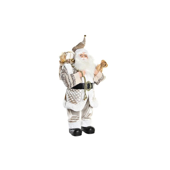 Figura Navidad Moderna DKD Home Decor Champan Gris 34 x 80 x 45 cm