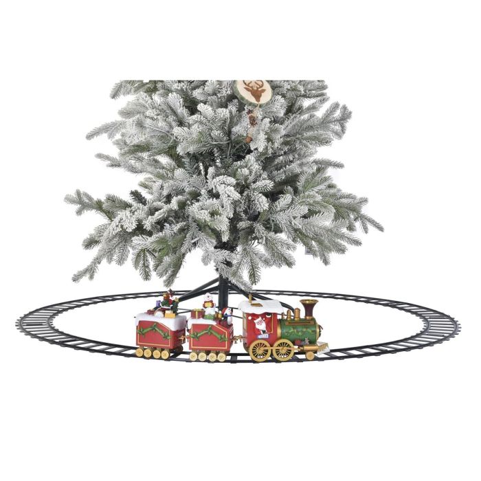 Tren Musical DKD Home Decor Movimiento Luz LED Resina (136 x 136 x 15 cm) 0 Tren Musical DKD Home Decor Movimiento Luz LED Resina (136 x 136 x 15 cm) 0