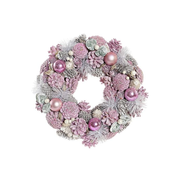 Corona de Navidad DKD Home Decor Piña Poliestireno (34 x 34 x 8,5 cm) Corona de Navidad DKD Home Decor Piña Poliestireno (34 x 34 x 8,5 cm)