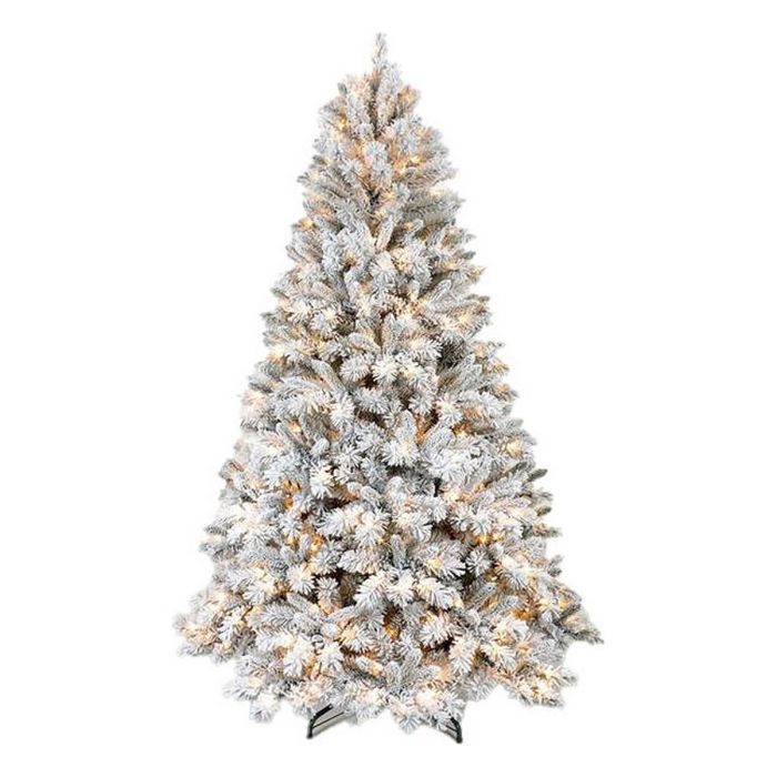 Árbol de Navidad DKD Home Decor 150 cm Metal PE Nevado