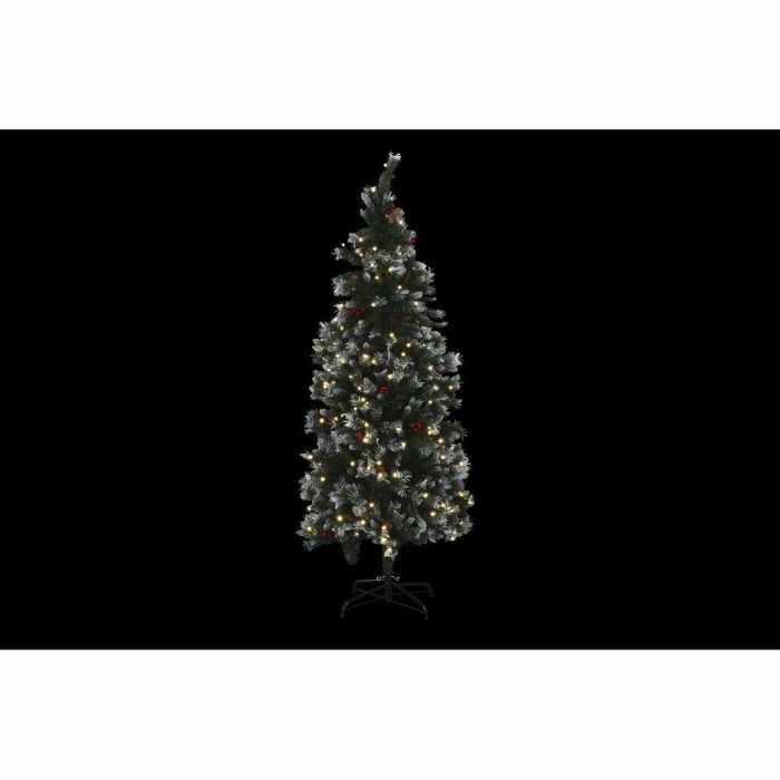 Árbol de Navidad DKD Home Decor Verde Metal Polietileno 80 x 80 x 183 cm 1 x 1 x 180 cm 5