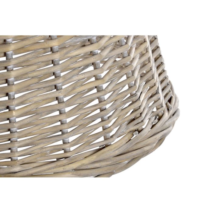 Faldón de árbol de Navidad DKD Home Decor Mimbre (45 x 45 x 24 cm) 2