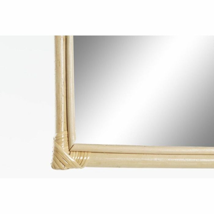 Espejo de pared DKD Home Decor Espejo Natural Bambú (40 x 5 x 70 cm) 2