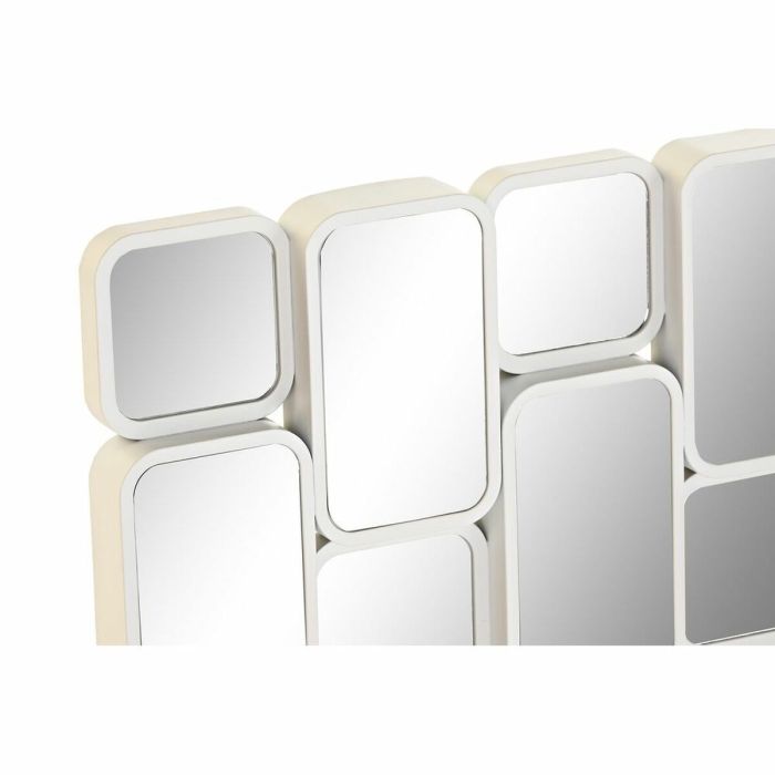 Espejo de pared DKD Home Decor Espejo Champán Dorado PP 2 Unidades (90 x 4 x 60 cm) 2