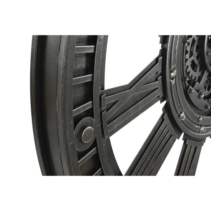 Reloj de Pared DKD Home Decor Engranajes Plateado Hierro 117 x 9,5 x 117 cm 3 Reloj de Pared DKD Home Decor Engranajes Plateado Hierro 117 x 9,5 x 117 cm 3