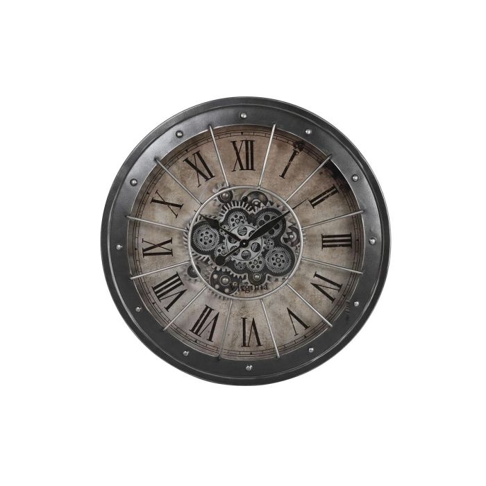 Reloj Pared Loft DKD Home Decor Cobrizo 8 x 80 x 80 cm