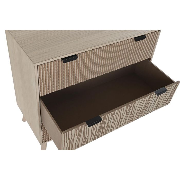 Cómoda DKD Home Decor Abeto Marrón MDF (80 x 40 x 77 cm) 1