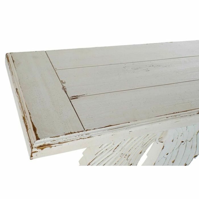 Consola DKD Home Decor Abeto Blanco (150 x 40 x 101 cm) 1