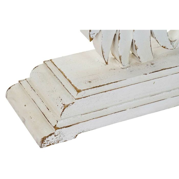 Consola DKD Home Decor Abeto Blanco (150 x 40 x 101 cm) 3