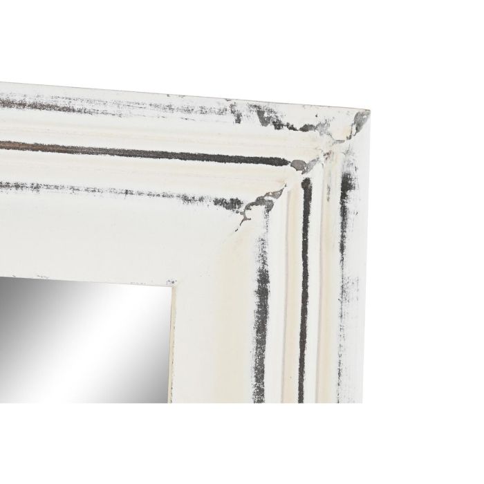 Espejo de pared DKD Home Decor Cristal Blanco Madera MDF Decapé (160 x 2,5 x 45 cm) 1
