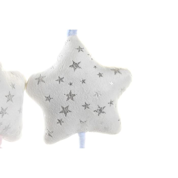 Peluche DKD Home Decor Azul Rosa Oso Estrella 13 x 6 x 40 cm (2 Unidades) 2