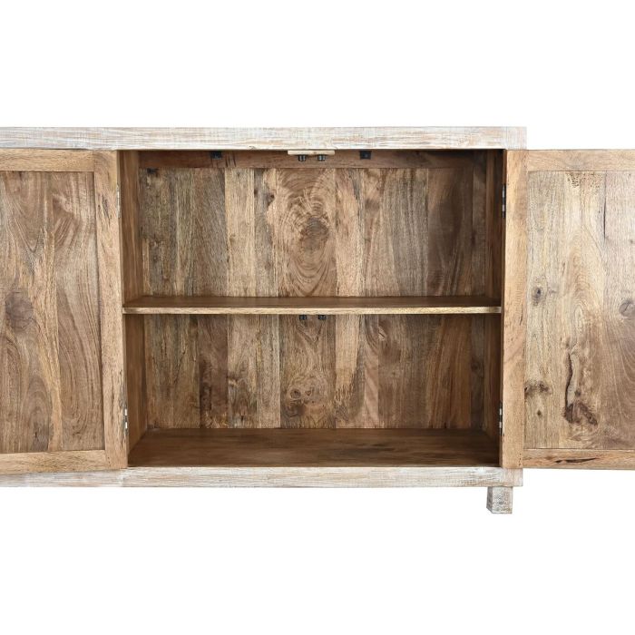 Aparador DKD Home Decor Natural Blanco Madera de mango (193 x 40,6 x 91,4 cm) 3