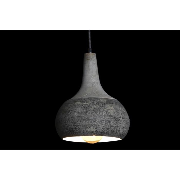 Lámpara de Techo DKD Home Decor Beige Gris oscuro 50 W (29 x 29 x 37 cm) 4