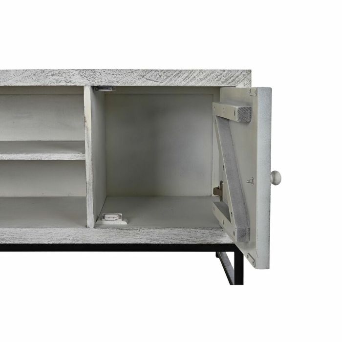Mueble de TV DKD Home Decor Metal Madera de mango (130 x 40 x 55 cm) 2