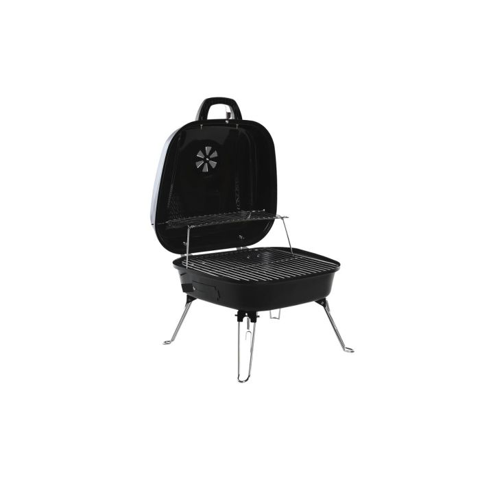 Barbacoa DKD Home Decor Acero Aluminio (44,5 x 42 x 34 cm)