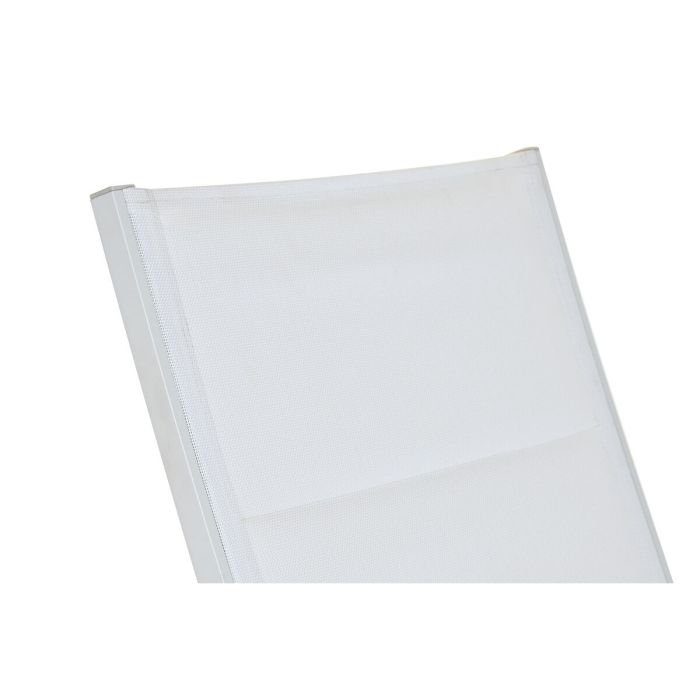 Tumbona DKD Home Decor Aluminio Blanco (193 x 70 x 30 cm) 5