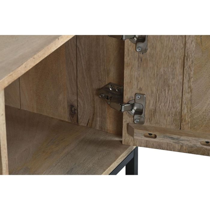 Mueble de TV DKD Home Decor Metal Madera de mango (140 x 40 x 50 cm) 3