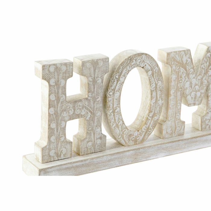 Figura Decorativa DKD Home Decor Blanco Decapé 40,5 x 5 x 15 cm (2 Unidades) 2