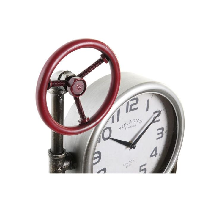 Reloj de Pared DKD Home Decor Válvulas Cristal Hierro 2 Unidades (37,5 x 11 x 59 cm) 5