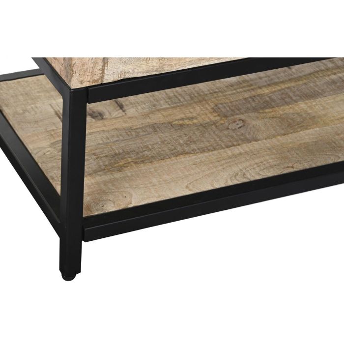 Aparador DKD Home Decor 85 x 45 x 100 cm Natural Negro Metal Madera de mango 4