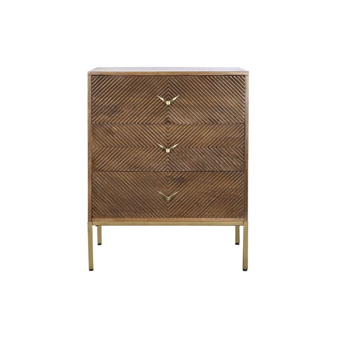 Cómoda DKD Home Decor Metal Madera de mango (70 x 40 x 90 cm) 5