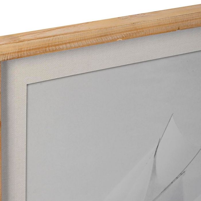 Cuadro DKD Home Decor Abeto Cristal Barco (70 x 55 x 2 cm) (4 Unidades) 2