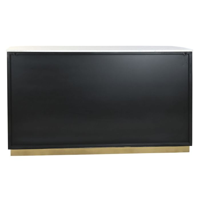 Aparador DKD Home Decor Negro Metal Mármol (140 x 40 x 82 cm) 7