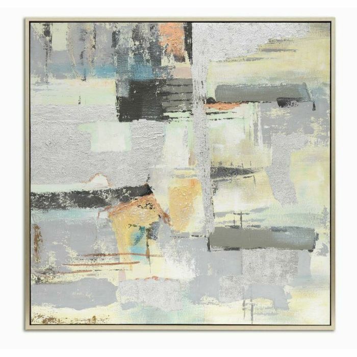 Lienzo DKD Home Decor Abstracto Moderno (131 x 3,8 x 131 cm)