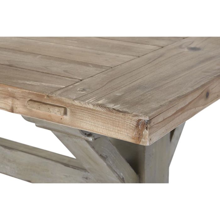 Mesa de Comedor DKD Home Decor 180 x 80 x 76 cm Abeto Natural Madera 5