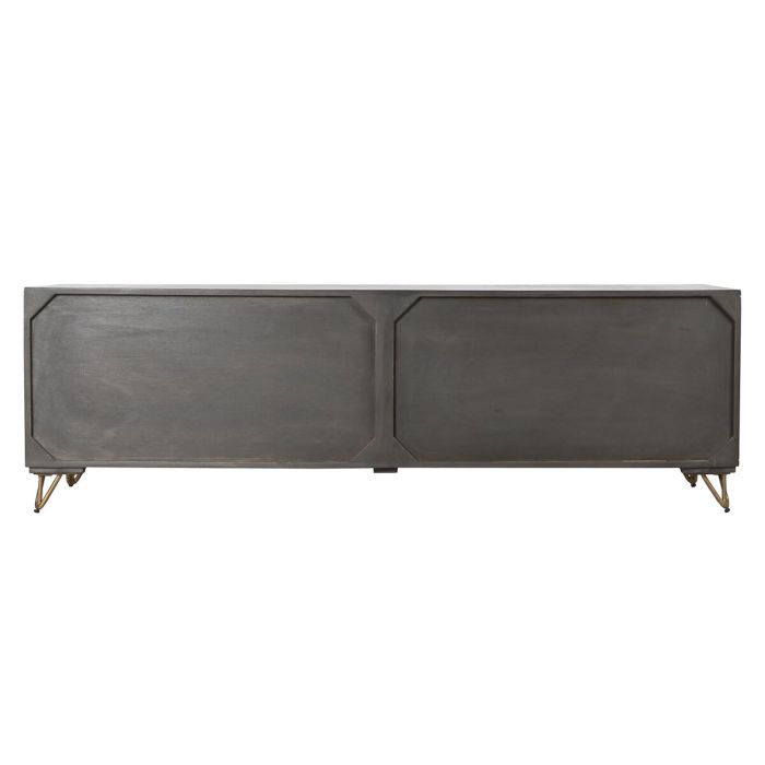 Mueble de TV DKD Home Decor Metal Marrón Madera de mango (160 x 40 x 50 cm) 3