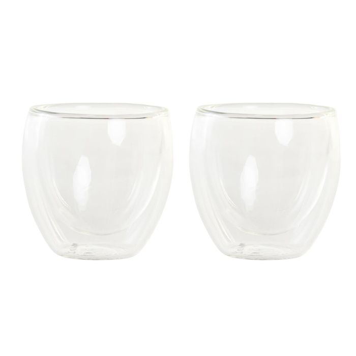 Set de Vasos DKD Home Decor 100 ml 6,7 x 6,7 x 6,4 cm