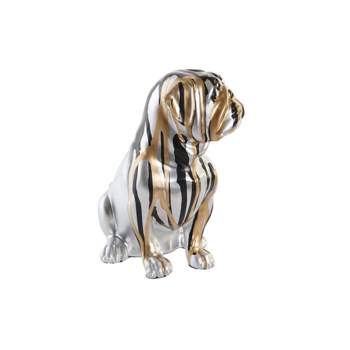 Figura Decorativa DKD Home Decor Perro 19 x 11,5 x 18,5 cm (2 Unidades) 1