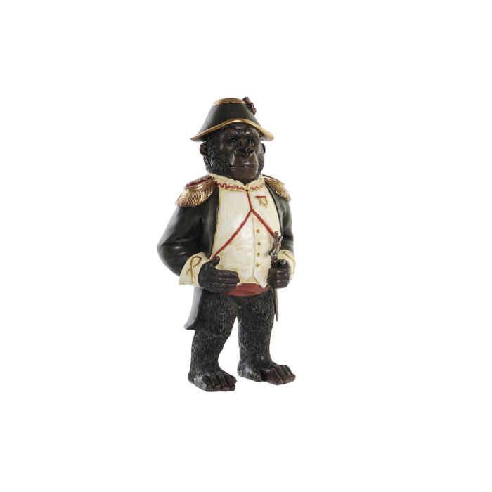 Figura Colonial DKD Home Decor Negro Blanco 12 x 32 x 16.5 cm