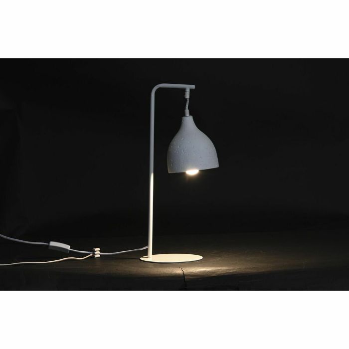 Lámpara de mesa DKD Home Decor Metal Cemento 50 W (21 x 17 x 49 cm) (2 Unidades) 1