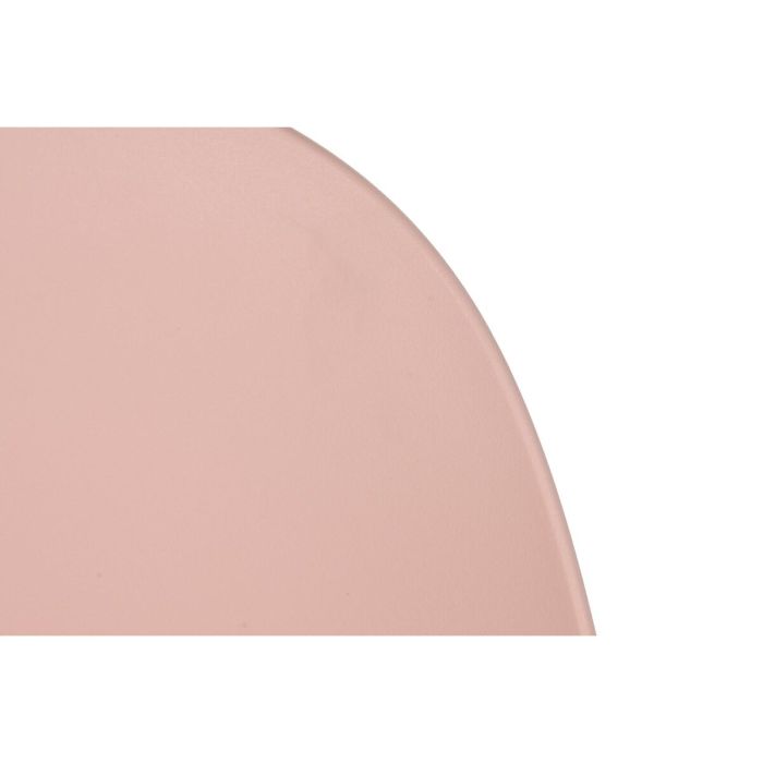 Silla de Comedor DKD Home Decor Rosa Poliuretano Polipropileno (45 x 46 x 81 cm) 2